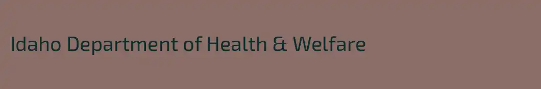 Idaho Department of Health & Welfare